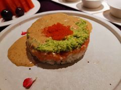 三文鱼塔塔慕斯-樱之盛宴·蟹料理海鲜自助(前进大街店)