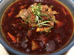 水煮牛肉-那家小馆•北京菜•烤鸭(中关村店)