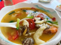 特色海鲜面疙瘩-碧海银沙海鲜餐厅(恒大海上威尼斯店)