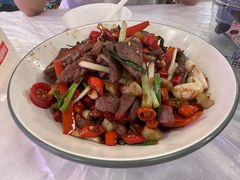 肝腰合炒-霄汉牛三鲜湖北砂锅菜(万松园2店)
