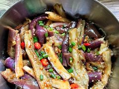 蒜香茄子-武岳庙把子肉(名泉春晓店)