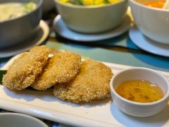 炸虾饼配泰国梅子酱-帕蓝·暹罗料理(曲阳店)