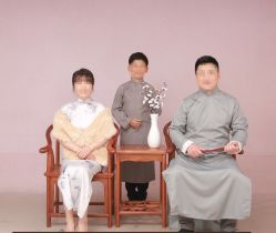 -时光纪亲子全家福照相馆(静安店母女写真父母纪念照)
