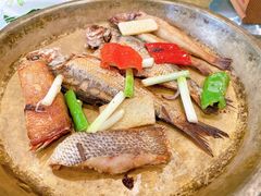 香煎杂鱼-香山家宴