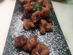 雪花糖醋里脊-绿茶餐厅(布吉万象汇店)