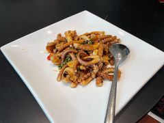 八爪鱼炒辣椒-紫阳海鲜楼·传承闽味(长乐路总店)