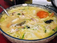 天然菜荨煮粉干-万家宴海鲜大酒楼(五四路店)