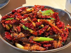 宫爆板筋-山石榴·贵州菜(丰盛里店)