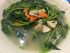 上汤番薯叶-中山国际酒店中餐厅