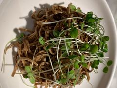 香椿苗拌黑百叶-雀蓝川菜(奥体广场店)