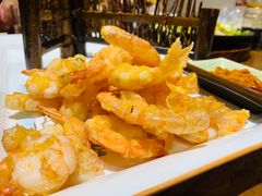 -东来菜馆•手抓海鲜家常菜•海鲜锅贴(鸽子窝店)