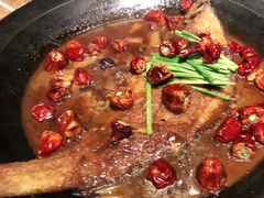 鲽鱼头泡油条-宋庄魁元艺术餐厅