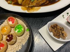 温式黄鱼烧年糕-柒园·三十年创意杭帮菜(龙湖滨江天街店)