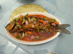 干烧草鱼-三岔涧农家乐