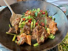 干锅牛排-牛八宝桂林米粉(八里庄店)