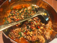 细嫩无边薄荷猪脑-浩海火燒雲傣家菜(芮欧百货店)