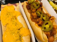 惹味烟熏鸡肉热狗-纽约薯条(世豪广场店)