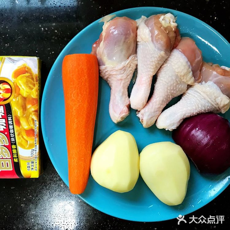 简单美味满足一大锅の咖喱鸡腿饭