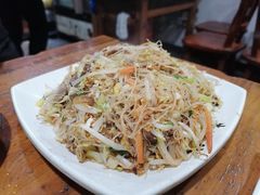 牛肉鸡蛋炒粉干-牛小隆牛肉面馆(四牌楼店)