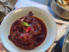 -草家酱蟹炭火烤肉店(珲春南路一店)