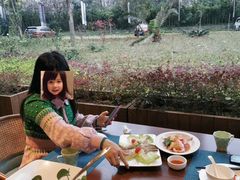 -院子君亭亚洲厨房花园餐厅