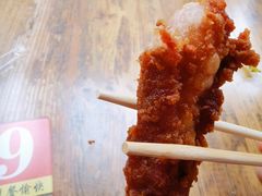 炸排骨-吴日彪蒜香猪牛排(水巷口店)