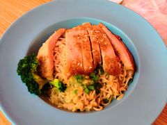 姜葱鸡扒捞丁-融合四喜茶餐厅(番禺市桥友利店)