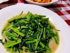 蒜茸鸡毛菜-邓丽君音乐主题餐厅