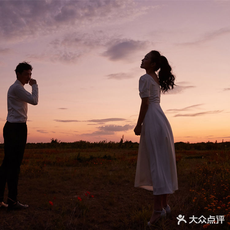 夕阳西下，唯美意境风婚纱照|夜景婚纱照 徐州婚纱照[胜利]