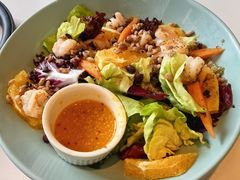 煎虾仁鲜橙沙拉-CEREAL YARD 穀园BAKERY&BISTRO