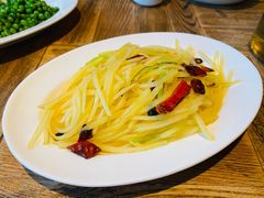酸辣土豆丝-老头儿油爆虾(胜利河美食街店)