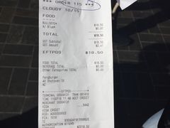 账单-Fergburger(皇后镇店)