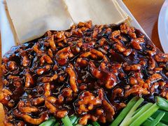 京酱肉丝-途肴·老农饭庄(百里峡店)