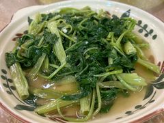 椒丝腐乳炒通心菜-正宗鸡饭粤香酒家(朱村店)