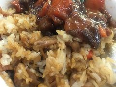 胡萝卜炒牛腩-北大学一食堂