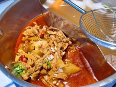 牛杂鸳鸯锅-左庭右院鲜牛肉火锅(苏州园区永旺店)