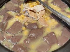 豆汤肥肠血旺-马旺子酒楼
