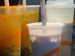 玫瑰盐奶盖绿茶-CoCo都可(中华广场店)