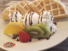 水果冰淇淋松饼-maan coffee漫咖啡(通州店)