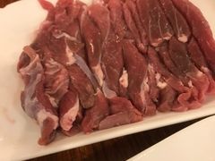 手切羊后腿-老门框爆肚涮肉(金宝街店)