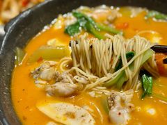 麻香美蛙汤面-十面欢腾·海鲜面·台式Bistro(长乐路店)