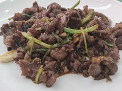 姜葱牛梅皮-巫记鸡饭店