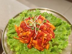 生拌牛肉-味家烤肉烤鳗鱼牛排(西塔旗舰店)