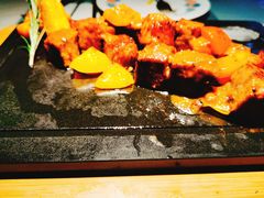 田园澳洲骰子牛肉-蜜桃花开·中西融合菜E&W(南长街店)