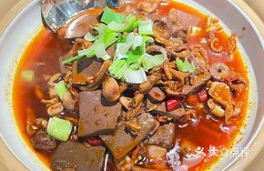 Duck Blood Stewed Chicken Offal