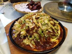 铁板圆白菜粉丝-那啥餐厅(富乐大街店)