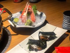 松叶蟹腿刺身-綱元·海鲜豆捞(明州里店)