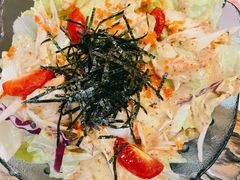 和风蟹肉温泉蛋色拉-宫谷创作料理(大拇指广场店)