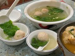 手打虾丸汤(五只鲜虾做一颗丸)-潮汕铺老店(甜水井店)