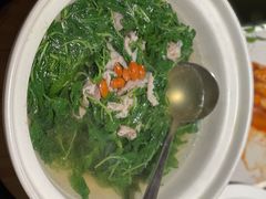 山泉水肉片浸菜青-炳胜品味(海印总店)